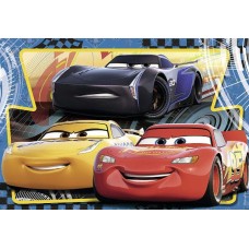 07810BA5 vafa Cars3 Fulger McQueen Storm Jackson si Ramirez 20x15cm